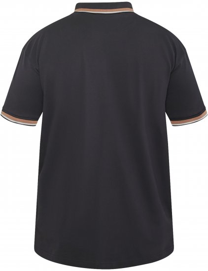 North Latitude 61128 Superflex Piké Polo Majica Crna - Polo majice - Muške Polo Majice Veliki Brojevi