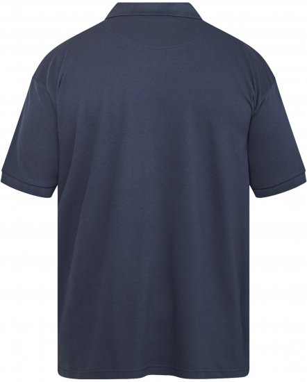 North Latitude 61130 Piké Polo Majica s Printom na Prsima Tamno Plava - Polo majice - Muške Polo Majice Veliki Brojevi