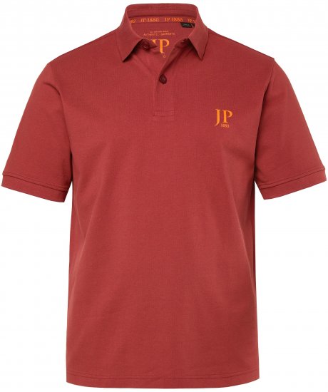 JP1880 Polo Shirts 2-pack Piqué Red Orange - Polo majice - Muške Polo Majice Veliki Brojevi