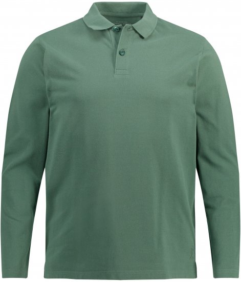 JP1880 Polo Shirt Long Sleeve Pique Cactus - Polo majice - Muške Polo Majice Veliki Brojevi