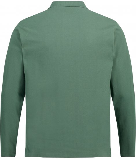JP1880 Polo Shirt Long Sleeve Pique Cactus - Polo majice - Muške Polo Majice Veliki Brojevi