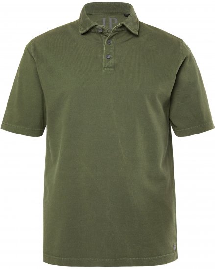 JP1880 Polo Shirt Short Sleeve Pique Vintage Green - Polo majice - Muške Polo Majice Veliki Brojevi