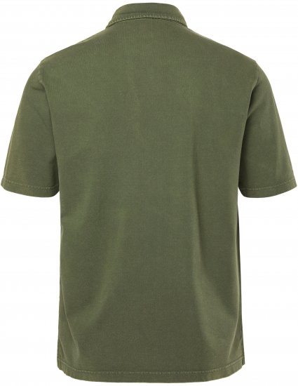 JP1880 Polo Shirt Short Sleeve Pique Vintage Green - Polo majice - Muške Polo Majice Veliki Brojevi