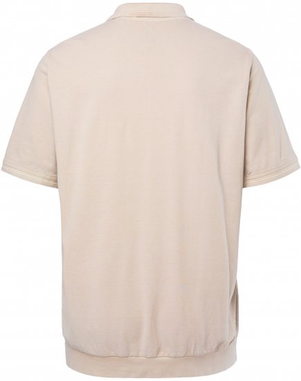 JP1880 Polo Shirt Short Sleeve Pique Dark Dusty Pink - Polo majice - Muške Polo Majice Veliki Brojevi
