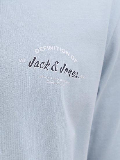 Jack & Jones Brandon Short Sleeve Polo Blue - Polo majice - Muške Polo Majice Veliki Brojevi