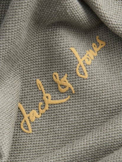 Jack & Jones Blaze Short Sleeve Polo Grey - Polo majice - Muške Polo Majice Veliki Brojevi
