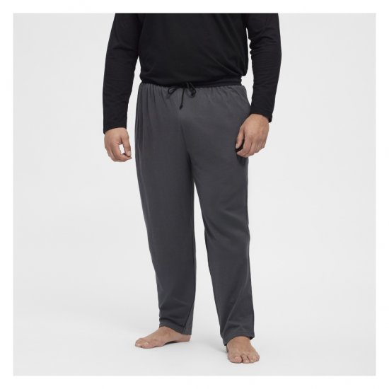 North Latitude Pyjama Pants Dark Grey Charcole - Pidžame/Loungewear - Muške Pidžame Veliki Brojevi