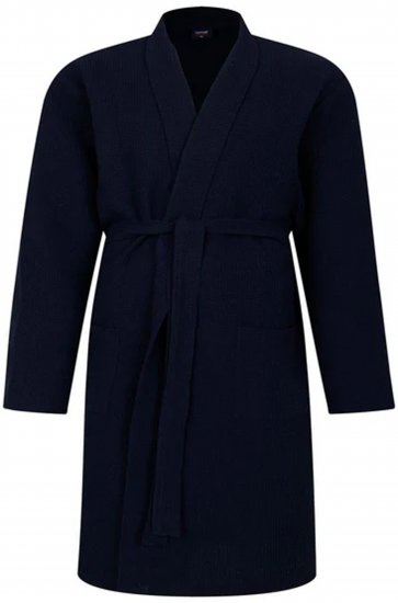 Espionage PJ158 Kimono Style Gown Navy - Ogrtači za kupanje/ručnici - Muške Ogrtači za kupanje veliki brojevi