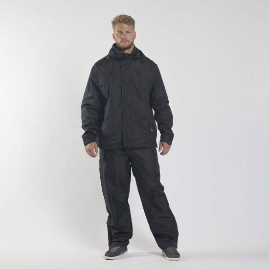 North Latitude Rain Pants Black TALL - Sportska & za van odjeća - Muške Sportska Odjeća Veliki Brojevi