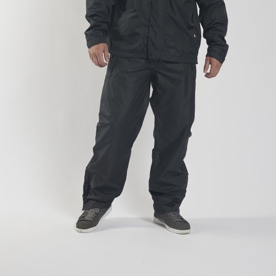 North Latitude Rain Pants Black TALL - Sportska & za van odjeća - Muške Sportska Odjeća Veliki Brojevi