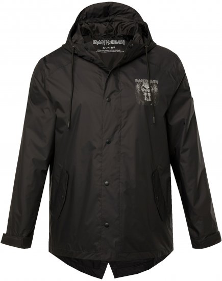 JP1880 Iron Maiden Rain Jacket Black - Sportska & za van odjeća - Muške Sportska Odjeća Veliki Brojevi