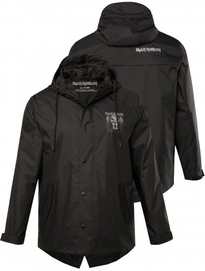 JP1880 Iron Maiden Rain Jacket Black - Sportska & za van odjeća - Muške Sportska Odjeća Veliki Brojevi