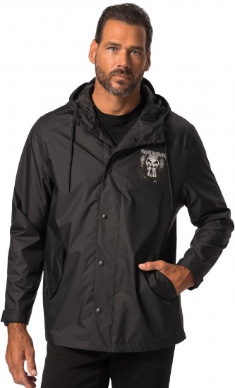 JP1880 Iron Maiden Rain Jacket Black - Sportska & za van odjeća - Muške Sportska Odjeća Veliki Brojevi
