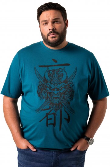 Men Plus T-Shirt Short Sleeve Lagoon Green - Majice Kratkih Rukava - Muške Majice Kratkih Rukava Veliki Brojevi 