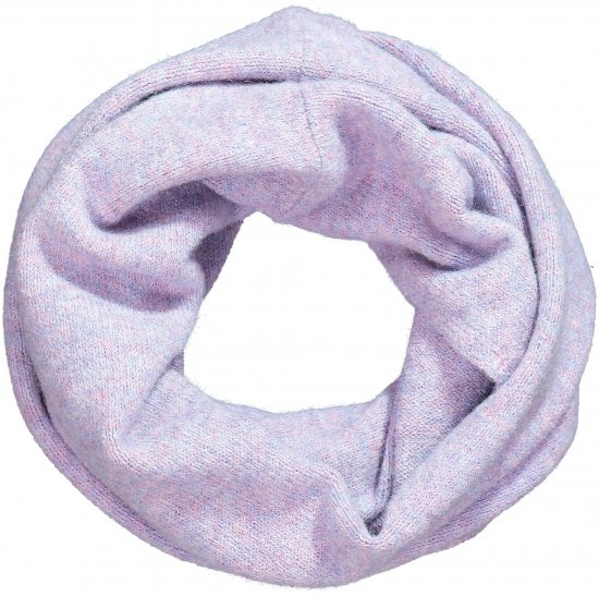 Ulla Popken Knit Infinity Scarf Pale Lilac - Accessoarer - 