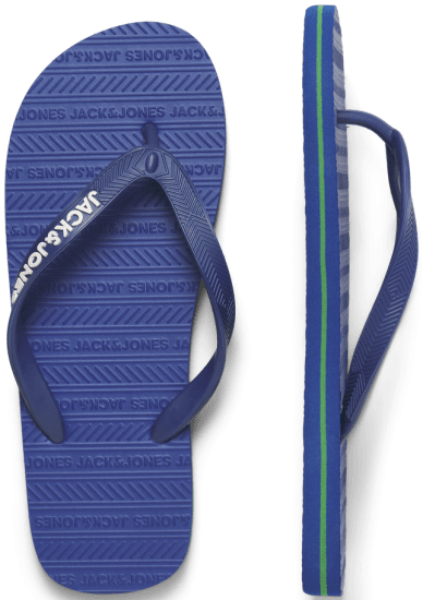 Jack & Jones Basic Flip Flop Slippers Blue Quartz - Muške cipele 40-52 - 