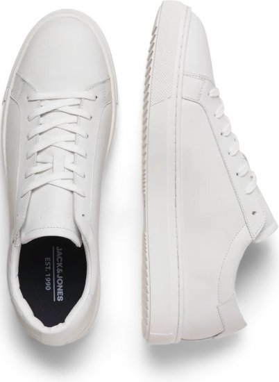 Jack & Jones Radcliffe Leather Sneakers White - Muške cipele 40-52 - 