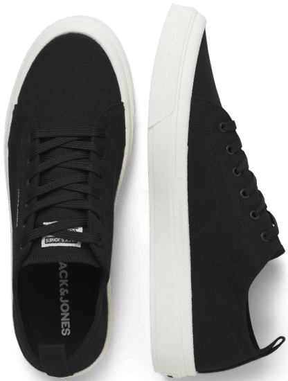 Jack & Jones Bayswater Canvas Sneakers Anthracite - Muške cipele 40-52 - 