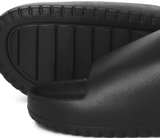 Jack & Jones Ripple Moulded Slider Slippers Anthracite - Muške cipele 40-52 - 