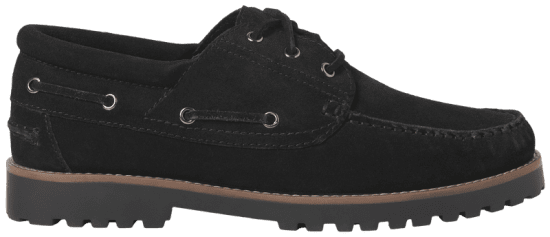 Jack & Jones Brooklyn Suede Boat Shoes Black - Muške cipele 40-52 - 