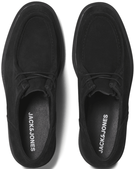 Jack & Jones Austin Suede Moc Black - Muške cipele 40-52 - 