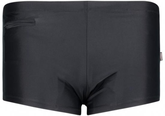 ADAMO 141723 Men's Plus Size Swim Trunks – Short Leg, Pocket, Black - Donje rublje & kupaće hlače - muške donje rublje veliki brojevi