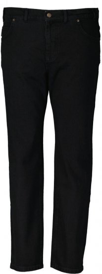 Adamo 5-Pocket High Rise Jeans Black - Traperice & hlače - Muške Traperice i Hlače Veliki Brojevi