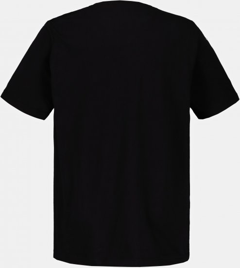 JP1880 KISS Retro Graphic Comfort Fit Band T-Shirt Black - Majice Kratkih Rukava - Muške Majice Kratkih Rukava Veliki Brojevi 