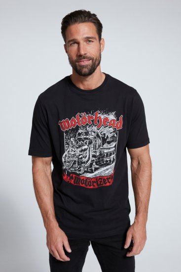 JP1880 Motörhead Graphic Band T-Shirt Black - Majice Kratkih Rukava - Muške Majice Kratkih Rukava Veliki Brojevi 