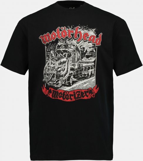 JP1880 Motörhead Graphic Band T-Shirt Black - Majice Kratkih Rukava - Muške Majice Kratkih Rukava Veliki Brojevi 