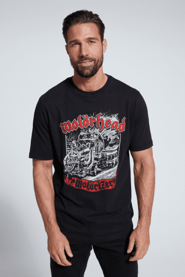 JP1880 Motörhead Graphic Band T-Shirt Black - Majice Kratkih Rukava - Muške Majice Kratkih Rukava Veliki Brojevi 