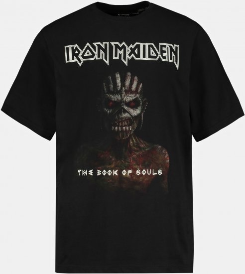 JP1880 Iron Maiden Graphic Band T-Shirt Black - Majice Kratkih Rukava - Muške Majice Kratkih Rukava Veliki Brojevi 