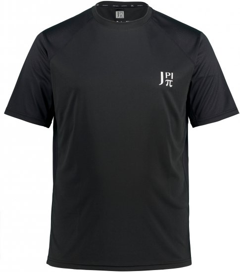JP1880 FLEXNAMIC® QuickDry Tennis T-Shirt Black - Sportska & za van odjeća - Muške Sportska Odjeća Veliki Brojevi