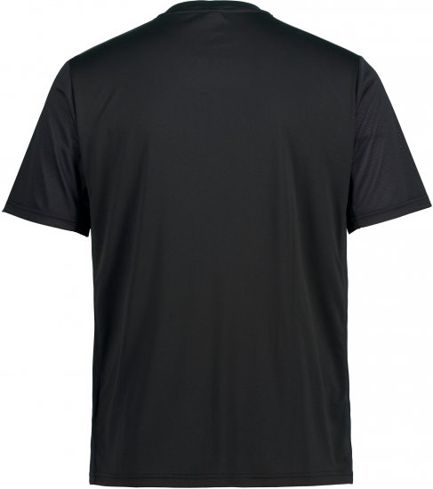 JP1880 FLEXNAMIC® QuickDry Tennis T-Shirt Black - Sportska & za van odjeća - Muške Sportska Odjeća Veliki Brojevi