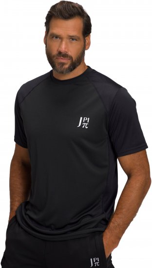 JP1880 FLEXNAMIC® QuickDry Tennis T-Shirt Black - Sportska & za van odjeća - Muške Sportska Odjeća Veliki Brojevi