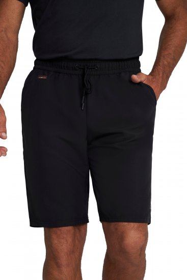 JP1880 QuickDry Tennis Shorts Black - Sportska & za van odjeća - Muške Sportska Odjeća Veliki Brojevi