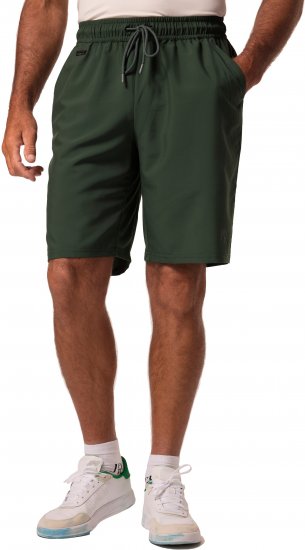 JP1880 QuickDry Tennis Shorts Green - Sportska & za van odjeća - Muške Sportska Odjeća Veliki Brojevi