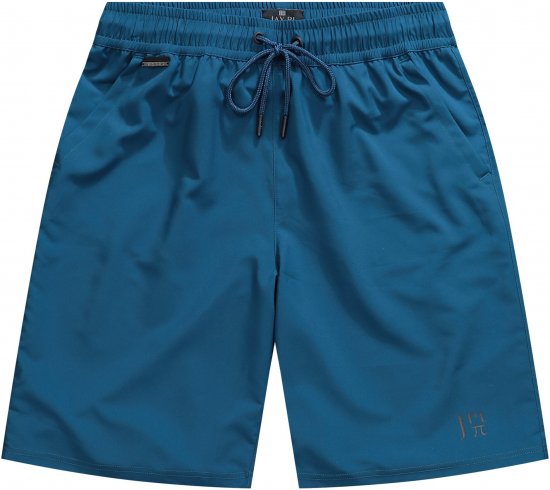 JP1880 QuickDry Tennis Shorts Teal - Sportska & za van odjeća - Muške Sportska Odjeća Veliki Brojevi