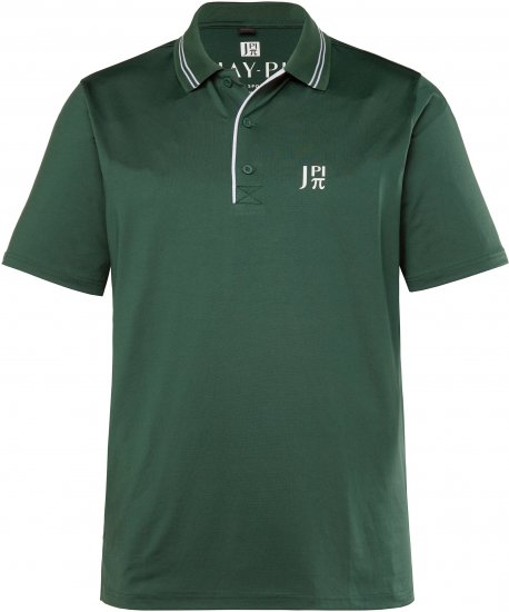 JP1880 QuickDry ProLine Tennis Polo Shirt Dark Green - Sportska & za van odjeća - Muške Sportska Odjeća Veliki Brojevi