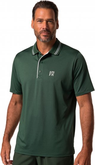 JP1880 QuickDry ProLine Tennis Polo Shirt Dark Green - Sportska & za van odjeća - Muške Sportska Odjeća Veliki Brojevi