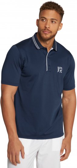 JP1880 QuickDry ProLine Tennis Polo Shirt Dark Blue - Sportska & za van odjeća - Muške Sportska Odjeća Veliki Brojevi