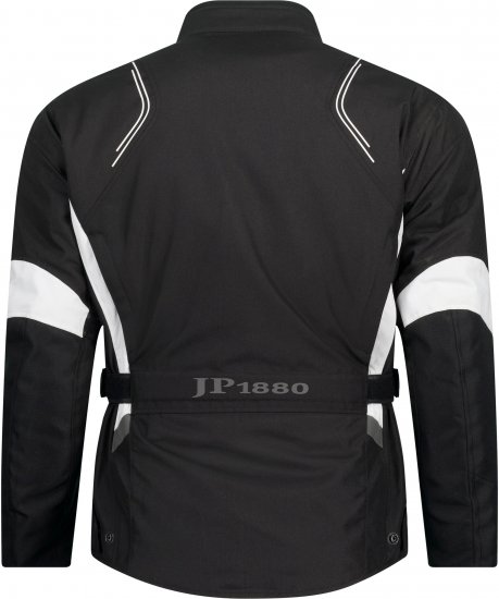 JP1880 Sporty Touring Motorcycle Jacket Black - Motociklistička odjeća plus size - Moto odjeća u velikim veličinama za muškarce