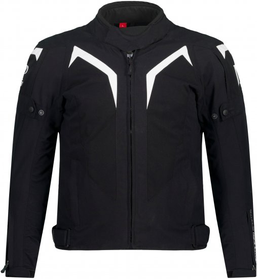 JP1880 3D Mesh Insert Motorcycle Jacket Black - Motociklistička odjeća plus size - Moto odjeća u velikim veličinama za muškarce