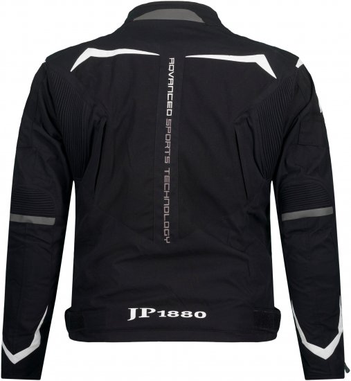 JP1880 3D Mesh Insert Motorcycle Jacket Black - Motociklistička odjeća plus size - Moto odjeća u velikim veličinama za muškarce