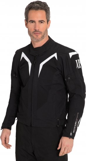 JP1880 3D Mesh Insert Motorcycle Jacket Black - Motociklistička odjeća plus size - Moto odjeća u velikim veličinama za muškarce
