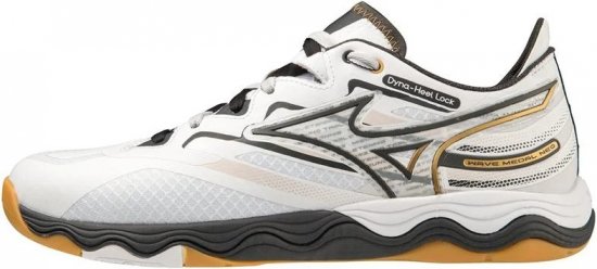 Mizuno 81GA232502 Sneakers White/Black/Gold - Muške cipele 40-52 - 