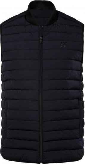 JP1880 Guilted College Collar Golf Vest Dark Navy - Sportska & za van odjeća - Muške Sportska Odjeća Veliki Brojevi