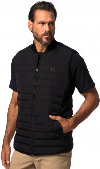 JP1880 Guilted College Collar Golf Vest Dark Navy - Sportska & za van odjeća - Muške Sportska Odjeća Veliki Brojevi