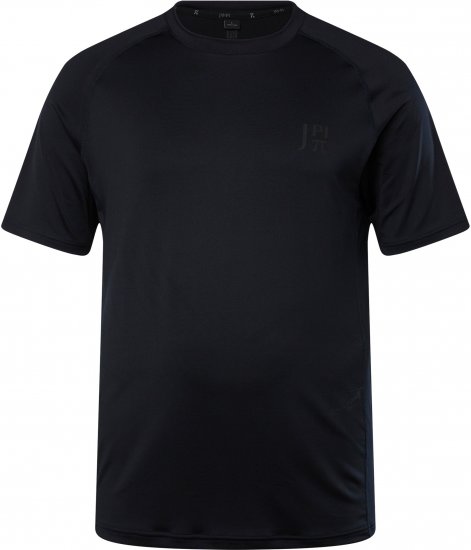 JP1880 QuickDry Side Prints Tennis T-Shirt Dark Navy - Sportska & za van odjeća - Muške Sportska Odjeća Veliki Brojevi