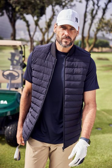 JP1880 Jay-Pi FLEXNAMIC® QuickDry Golfing T-Shirt Dark Navy - Sportska & za van odjeća - Muške Sportska Odjeća Veliki Brojevi